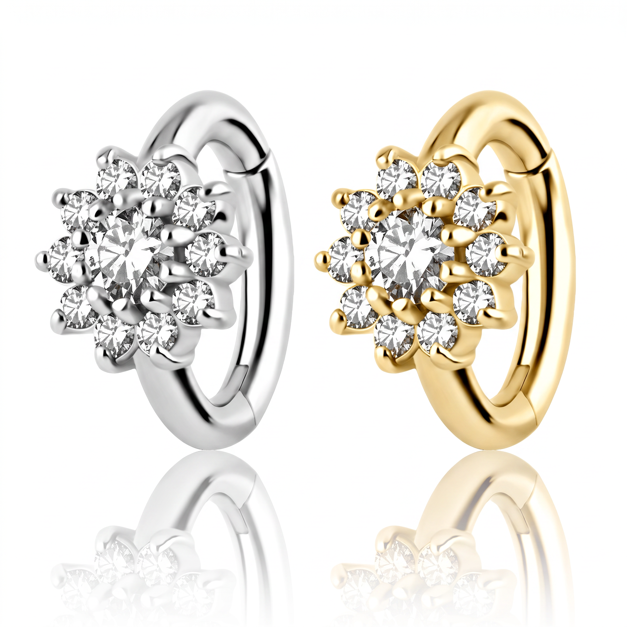 magnific__use-the-uploaded-image-as-the-only-and-absolute-re__51653 Pave Flower Belly Clicker, CoCr NF - Image 1