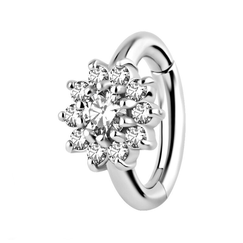nickelfrei-belly-hinged-oval-ring-10-16mm-mit-premium-zirconia-handpoliert Pave Flower Belly Clicker, CoCr NF - Image 1