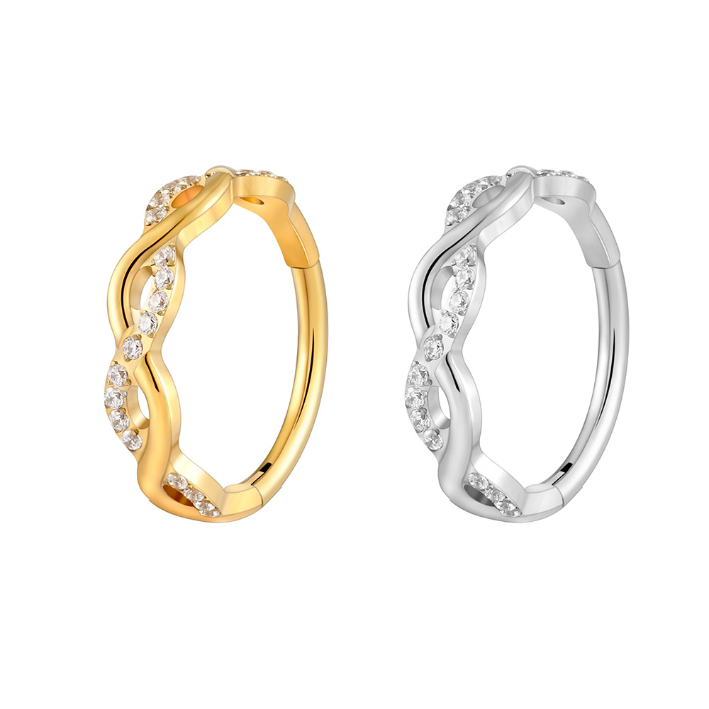 DSC07849 Twisted Pave CZ Hinged Ring - Image 1