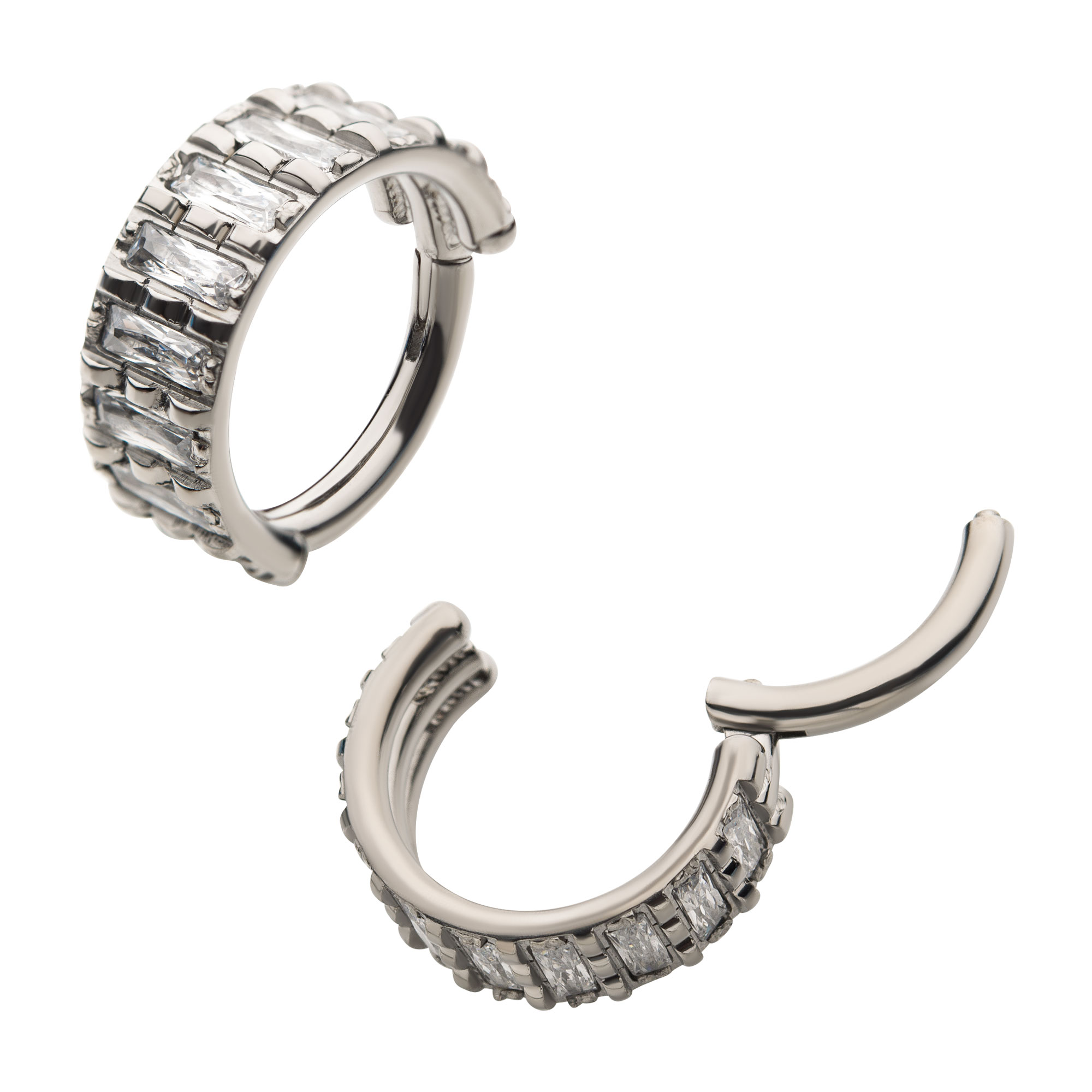 tisgrhe0161.jpg Titanium Clicker Baguette Row Clicker - Image 1