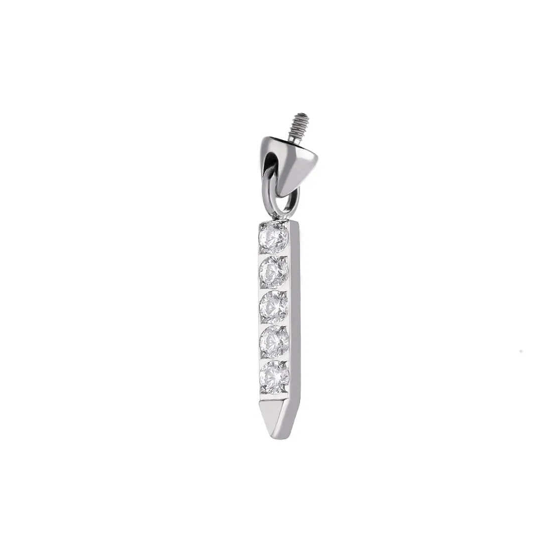 Tremun-web-2656-12_12_11zon Titanium Bar Pendant for Hidden Helix/Conch - Image 1