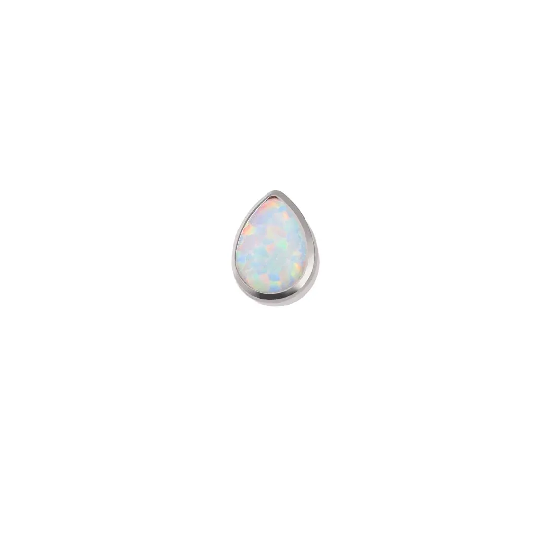 tremun-web-2725_11zon Titanium Opal Teardrop White – 5mm - Image 1