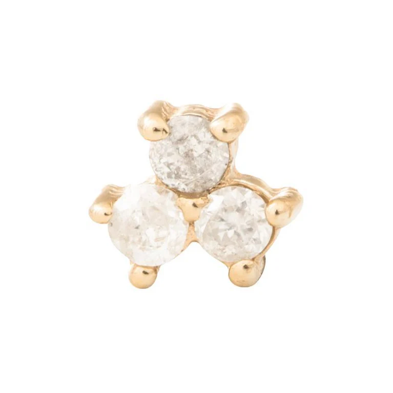 PAUK67WD_vida-pin_gold-with-white-diamond_6c0dec57-8e4b-40c3-8f17-4ea90eb96d43 Vida Diamond Threadless End - Image 1