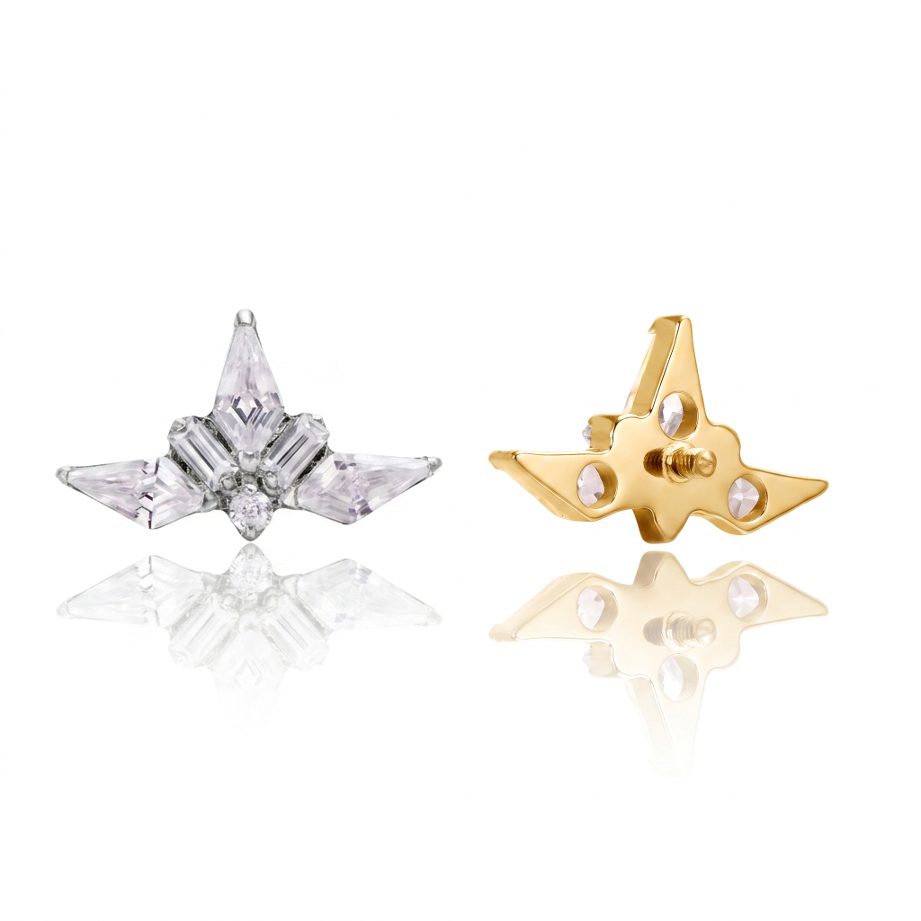 Gemini_Generated_Image_c4o5src4o5src4o5(1) Titanium Reverse Winged Marquise CZ Cluster - Image 1