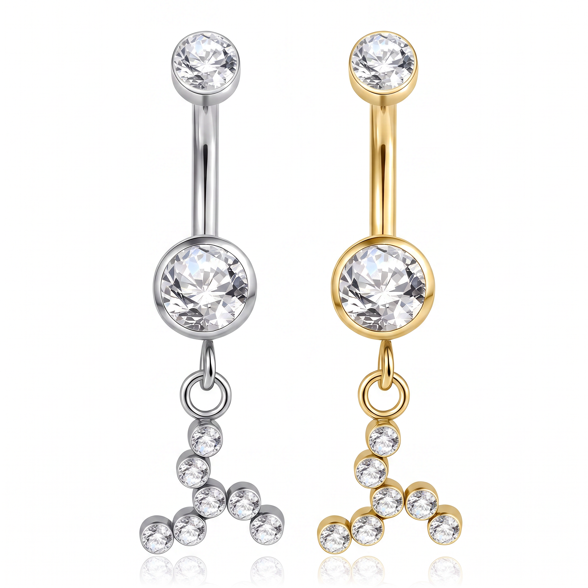 magnific__use-the-uploaded-image-as-the-only-and-absolute-re__51658 Navel Bezel CZ Set with Fan Shape Dangle - Image 1
