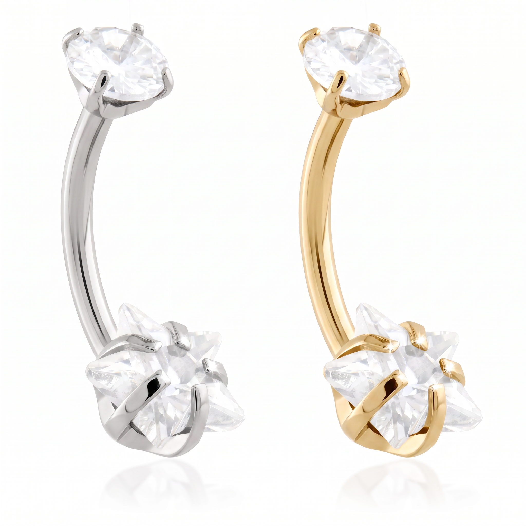 magnific_keep-this-exact-image-sam_UySWaLxwny Titanium Star Navel - Image 1